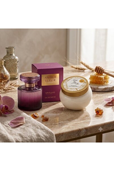 Oriflame AMBER MYSTERY EDP MİLKHONEY GOLD BALLI KREM