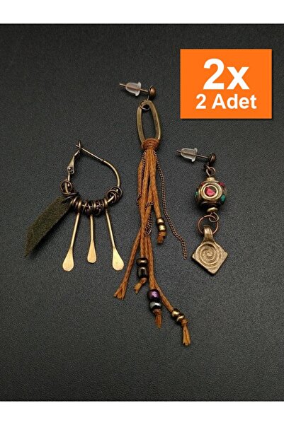 Bozhi أقراط مصنوعة يدويًا بتصميم خاص كهدية