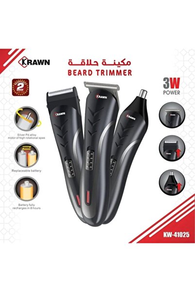 KRAWN 3 in 1 shaver