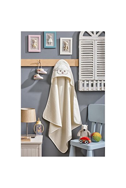 Empressco Baby Swaddle Bath Towel, Soft and 100% Cotton, Lamb Themed