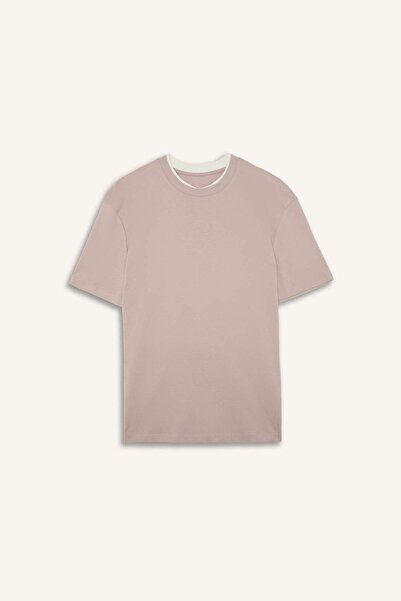 DeFacto Regular Fit Crew Neck Short Sleeve T-Shirt H3421Ax26Sp
