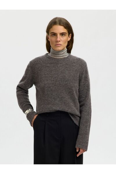 SELECTED Strickpullover Wollmix