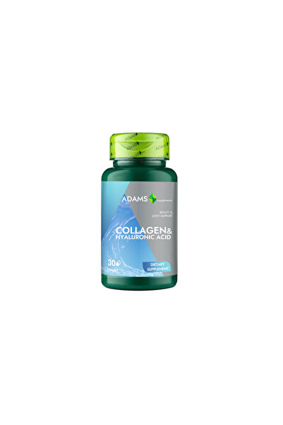 Adams Supplements Collagen si Acid Hialuronic 30cps