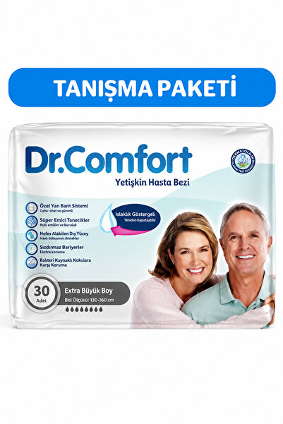 Dr.Comfort Bel Bantlı Yetişkin Hasta Bezi XL Beden