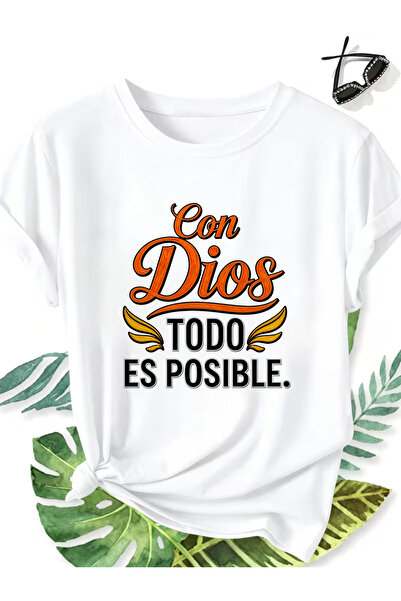 En22 One 100%,, Women's Round Neck T-shirt, Spring Summer Womens Clothing, Co...