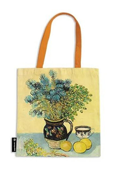 Paperblanks , geanta/totebag din panza cu imprimeu Van Gogh Martwa Natura, mu...
