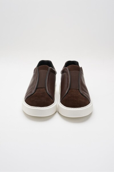 Velvarde Suede Sneakers Dark Brown