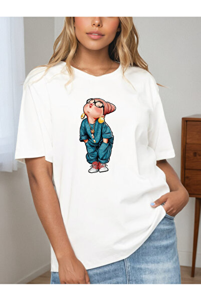 Astogria13 New Arrival Spring/Summer, Women'S Casual Crew-Neck T-Shirt, Carto...