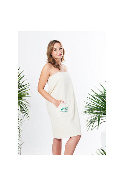 YEYE Made In Nature OEKO-TEX ®   Pareo înfășurabil din frotir, certificat Sta...
