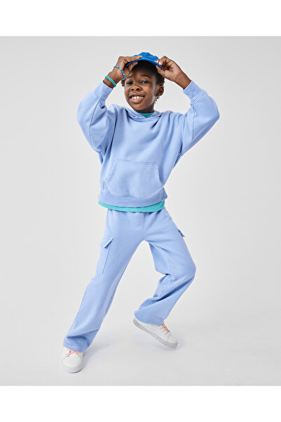 The Children's Place Boys Fleece Cargo Pant - Bright Sky