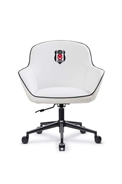 Beşiktaş Fanchair x Icon Beyaz Çalışma Koltuğu