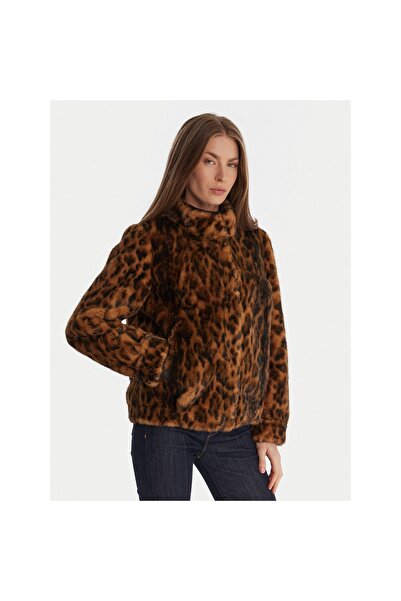 Guess Blană de damă W5BL65W3900 Maro