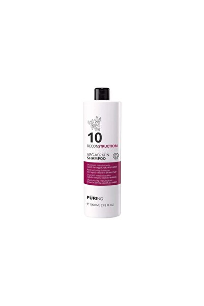PURING 10 Reconstruction Repairing Shampoo with Herbal Keratin and Amino Acid...