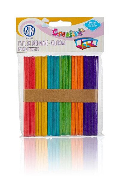 ASTRA papiernicze Set betisoare decorative, Astra, Lemn, Multicolor