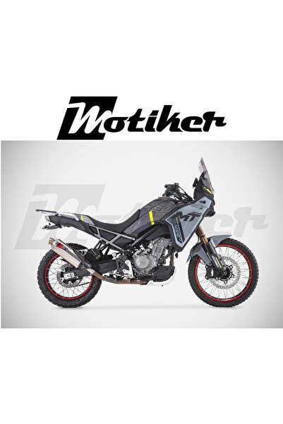 Motiker CF MOTO 450MT Kırmızı Jant Şeridi Tasarımı Sticker Etiket Modeli