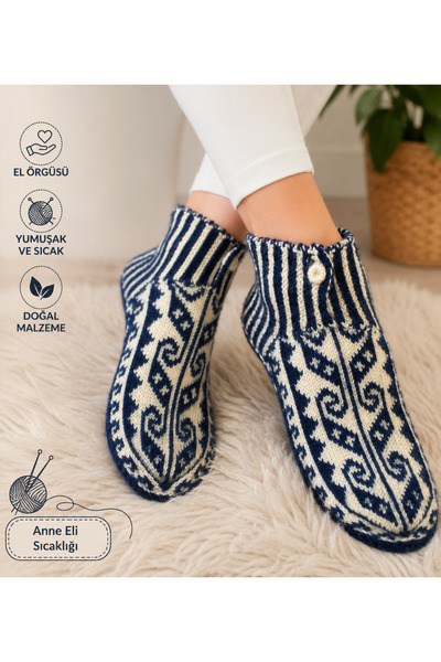 aryam butik أحذية/قفازات محبوكة يدويًا للأمهات - ناعمة، دافئة، مصنوعة يدويًا ...