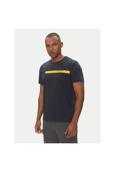 Parajumpers Tricou bărbătesc 25SMPMTSIT01 Bleumarin