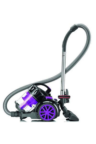 Black and Decker BLACK+DECKER Vacuum Cleaner With Bagless And Multicyclonic Technology 2.5 L 1600 W VM1880-B5 Black/Purple/Grey