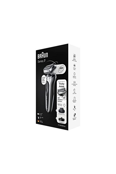 Braun Aparat de ras pentru bărbați cu accesorii, baterie Li-Ion, utilizare um...