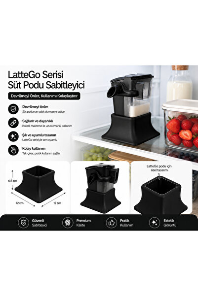 LatteGo Serisi Süt Podu Sabitleyici Standı