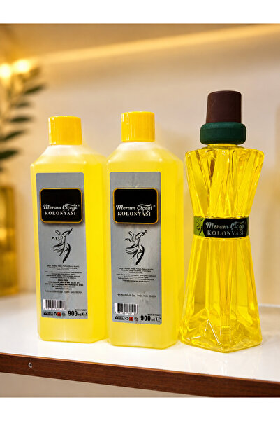 Beyşehir Mısır Çarşısı Avantaj 3’lü Bidon Meram Çiçeği Kolonyası | 300ml - 900ml