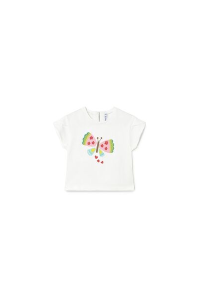 MAYORAL Tricou de fată 1087 Alb