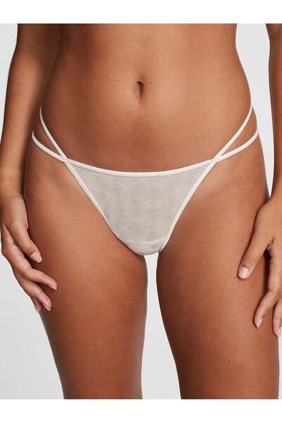 PINK Dantel Detaylı Tanga Külot