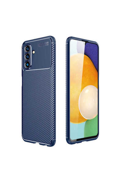 VARDAR AKSESUAR Galaxy A04S Case Carbon Look Silicone with Camera Protection ...