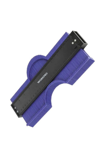 Workpro 10-Inch Plastic Contour Gauge 250mm – Precision Profile Duplicator To...