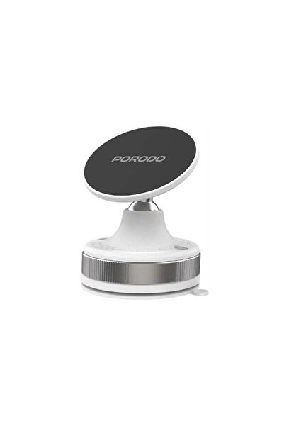 porodo Vacuseal Smart Suction Magnetic Phone Mount with Adjustable Viewing An...