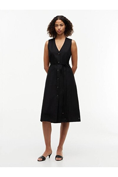Tommy Hilfiger SUMMER LYOCELL NS MIDI DRESS