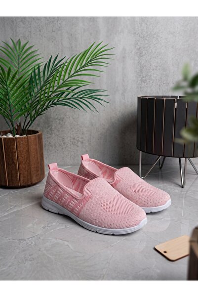 LY LEYO TEKSTİL Women's Knitwear Slip-On Ballet Flats & Sports Shoes