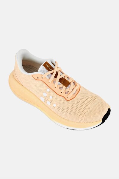 Craft Women Pacer 2 Lace Up Running Shoes, Beige