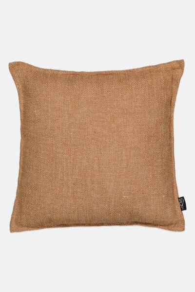 Unique Living Textured Decorative Cushion, Light Brown