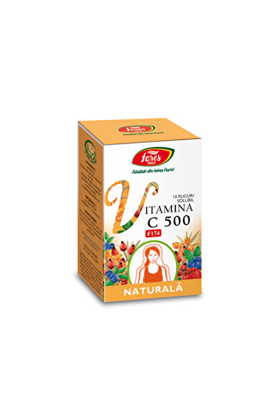 Fares Vitamina C 500 Naturala Solubila F174 10dz