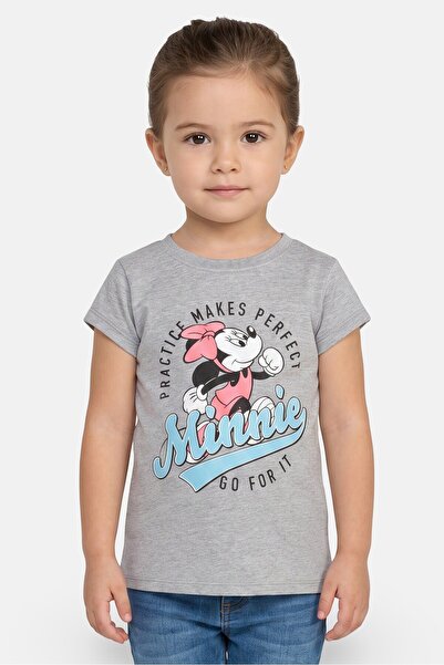Disney Toddlers Girl Crew Neck Short Sleeve Micky And Friends Print T-Shirt, ...
