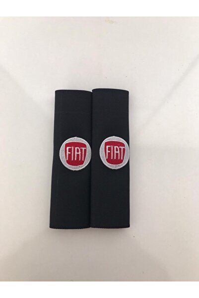 ŞENYILDIZ AKSESUAR Fiat Nakışlı Egea Linea Deri 1 Çift Boyun Yastık Ve 1 Çift Kemer Pedi
