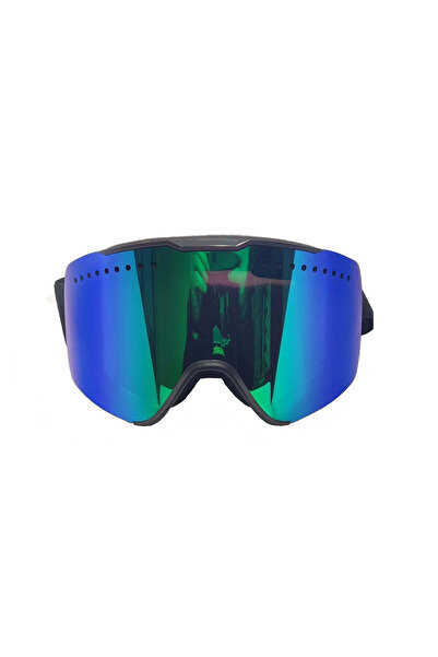 Beseder Ochelari ski snowboard, lentilă, magnetică, polarizată, albastru
