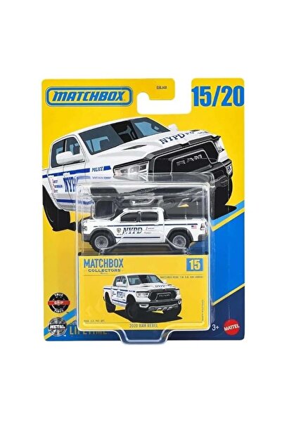 Matchbox Masina metalica, Matchbox, 2020 Dodge Ram Rebel, JCL40