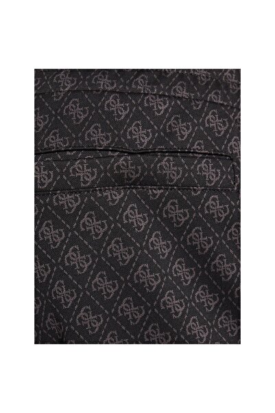 Guess Pantaloni de trening pentru bărbați Z5BB19K2042 Negru