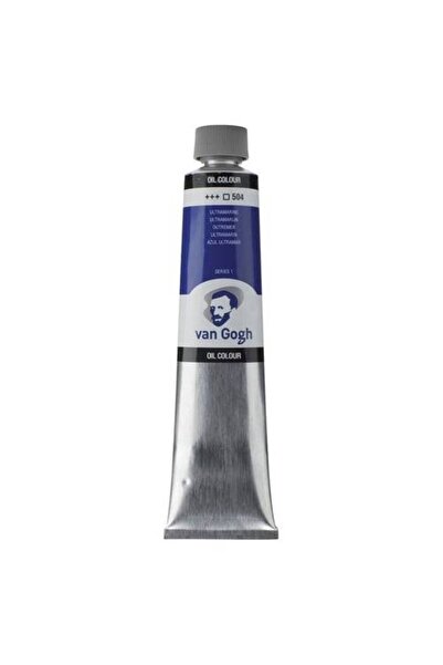 Van Gogh Oil Paints 200ml Color 504 Ultramarine Blue
