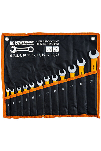Powermat Set de chei combinate PM-KPLO-12SU-PRO, 12 piese, PM1622