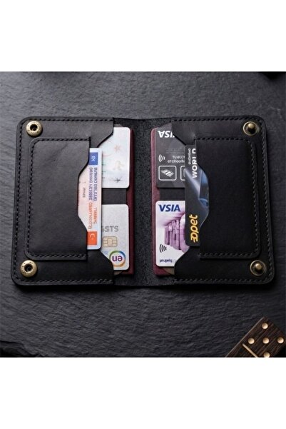ParlaLeather Pasaport CÜZDAN V2 Kişiye Özel Hakiki Gerçek Deri Kılıf Kart Par...