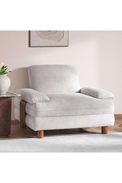 PAN HOME VERTA SINGLE SEATER SOFA - BEIGE