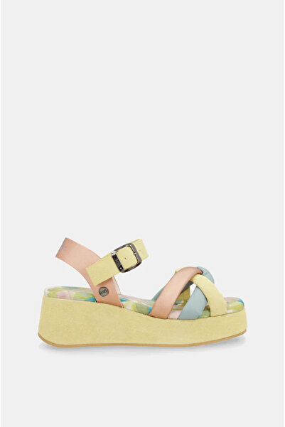 Adrada Women's Leather Sandals - TEG_ANE32371 yellow 37
