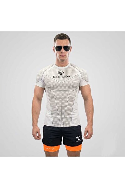 DESI LION Men's Gym T Shirts Quick Dry Cooling Fitness Workout Sports T-Shirt...