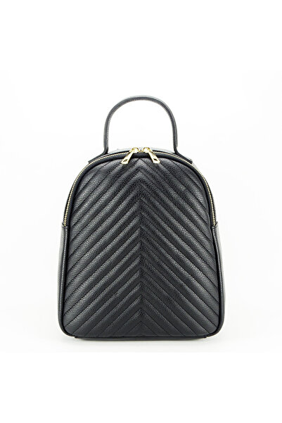 MADE İN ITALY Rucsac din piele 8955 121 Negru