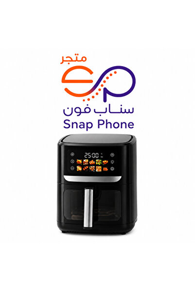 SP قلاية هوائية رقمية سعة 6.5 لتر بقوة 2200 واط وشاشة لمس وسلة غير لاصقة عالي...