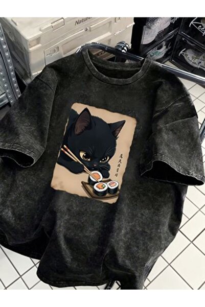 classy moda Unisex πολύχρωμο μπλουζάκι με στάμπα Oversize Streetwear Άνετη εφ...