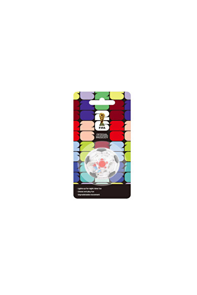All For Paws FIFA WC26 Light‑Up Soccer Ball | Motion‑Activated LED Cat Toy fo...